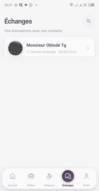Échanges intégrés